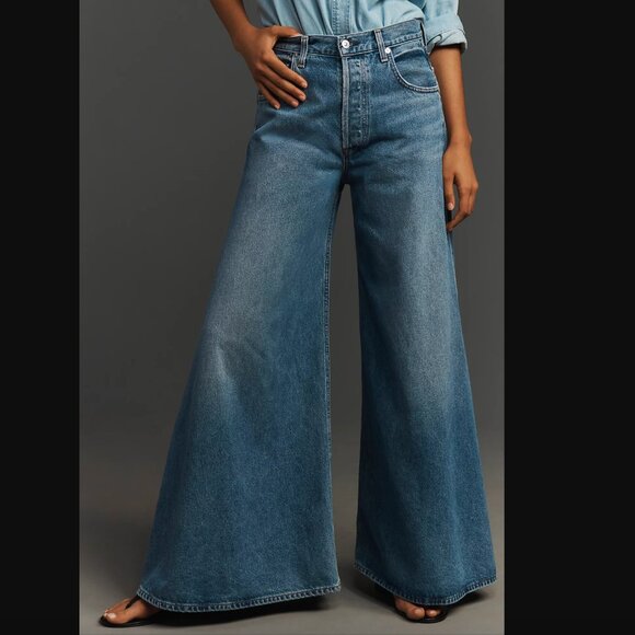 Citizens of Humanity Amari High-Rise Ultra Wide-Leg Jeans - Picture 3 of 5